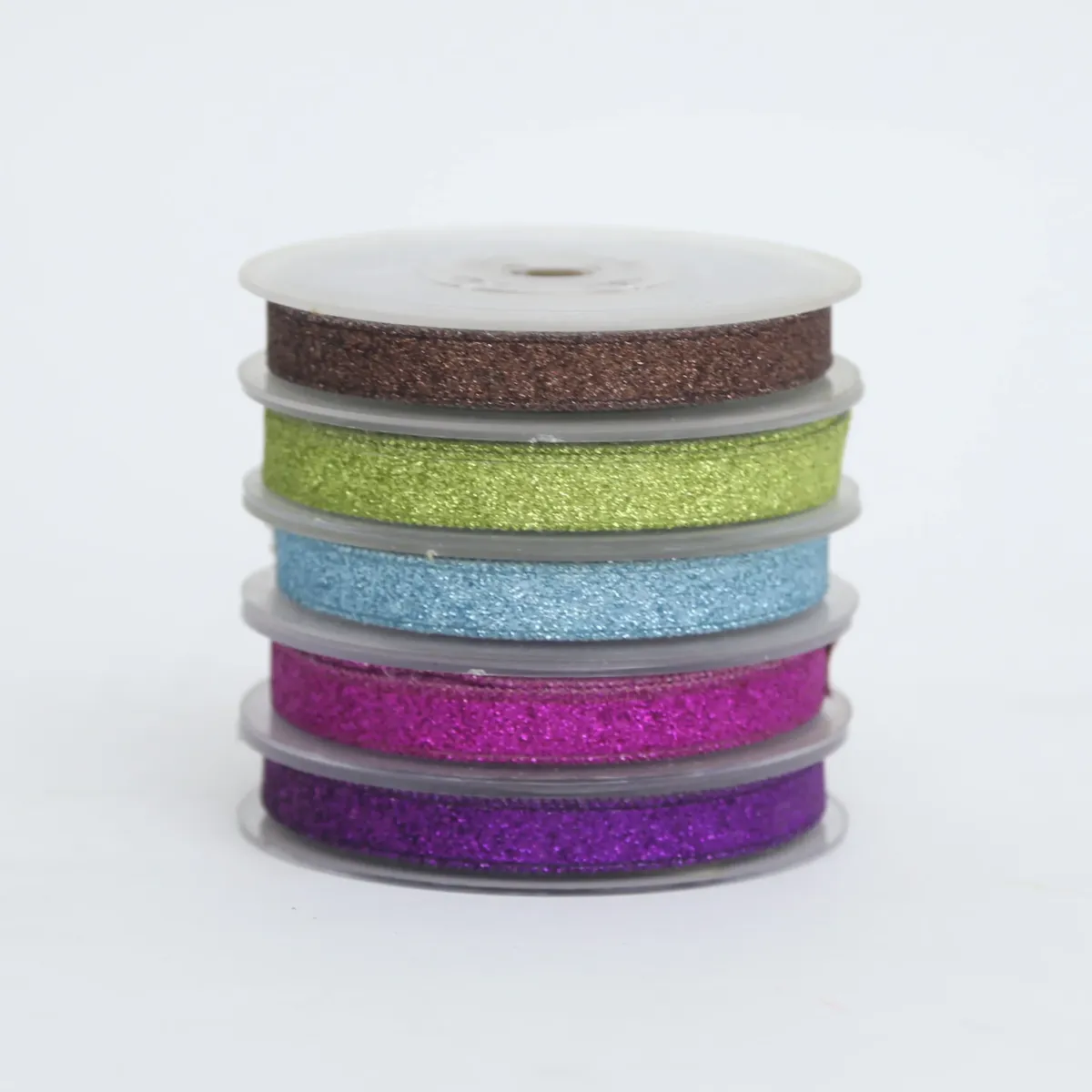 Glittered Leather Ribbon