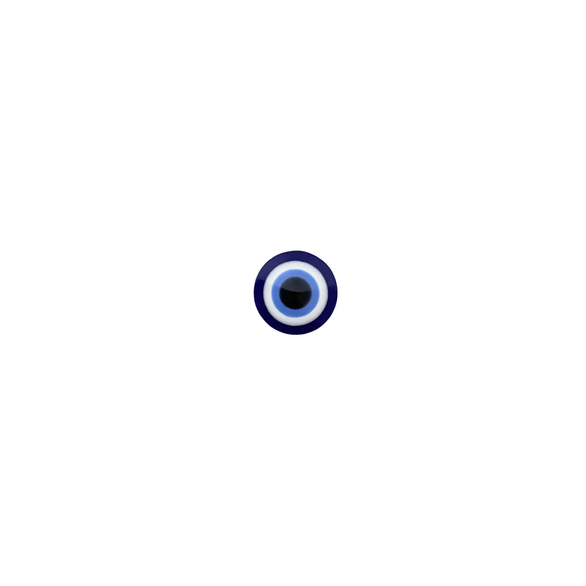 Round Blue Eye Motif