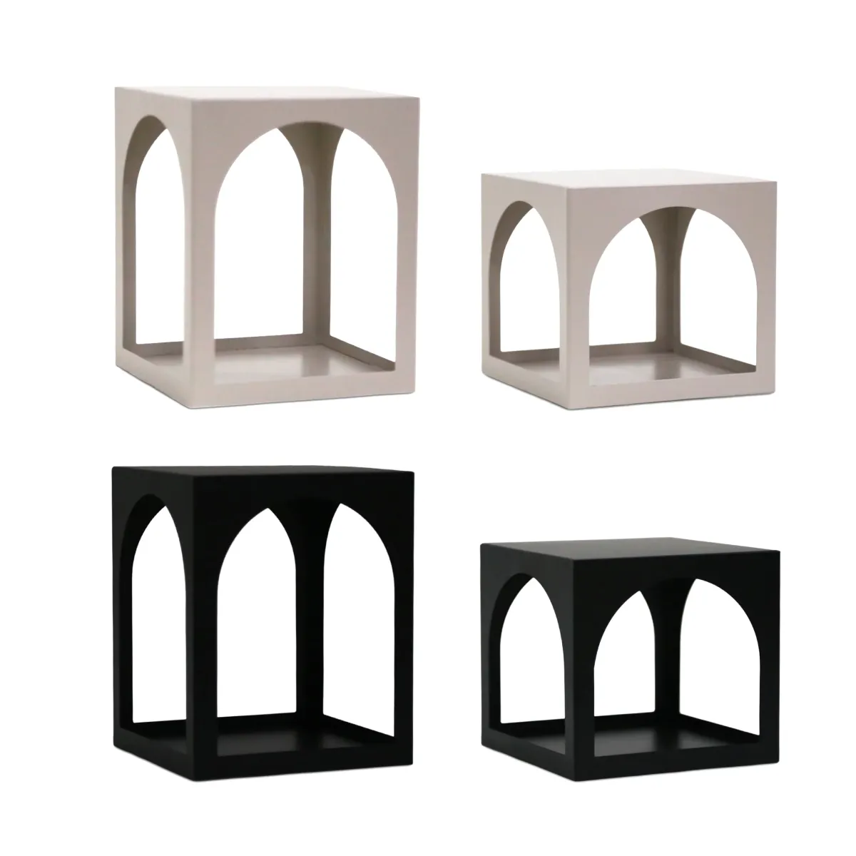 “Dome Cube Decorative Stand – Modern Ramadan Decoratives”