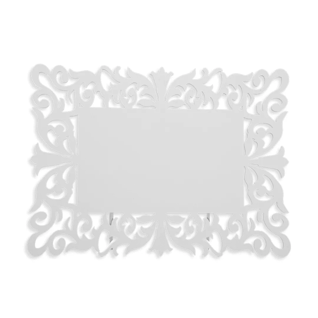 Arabesque Tableau – Elegant Gypsum Display