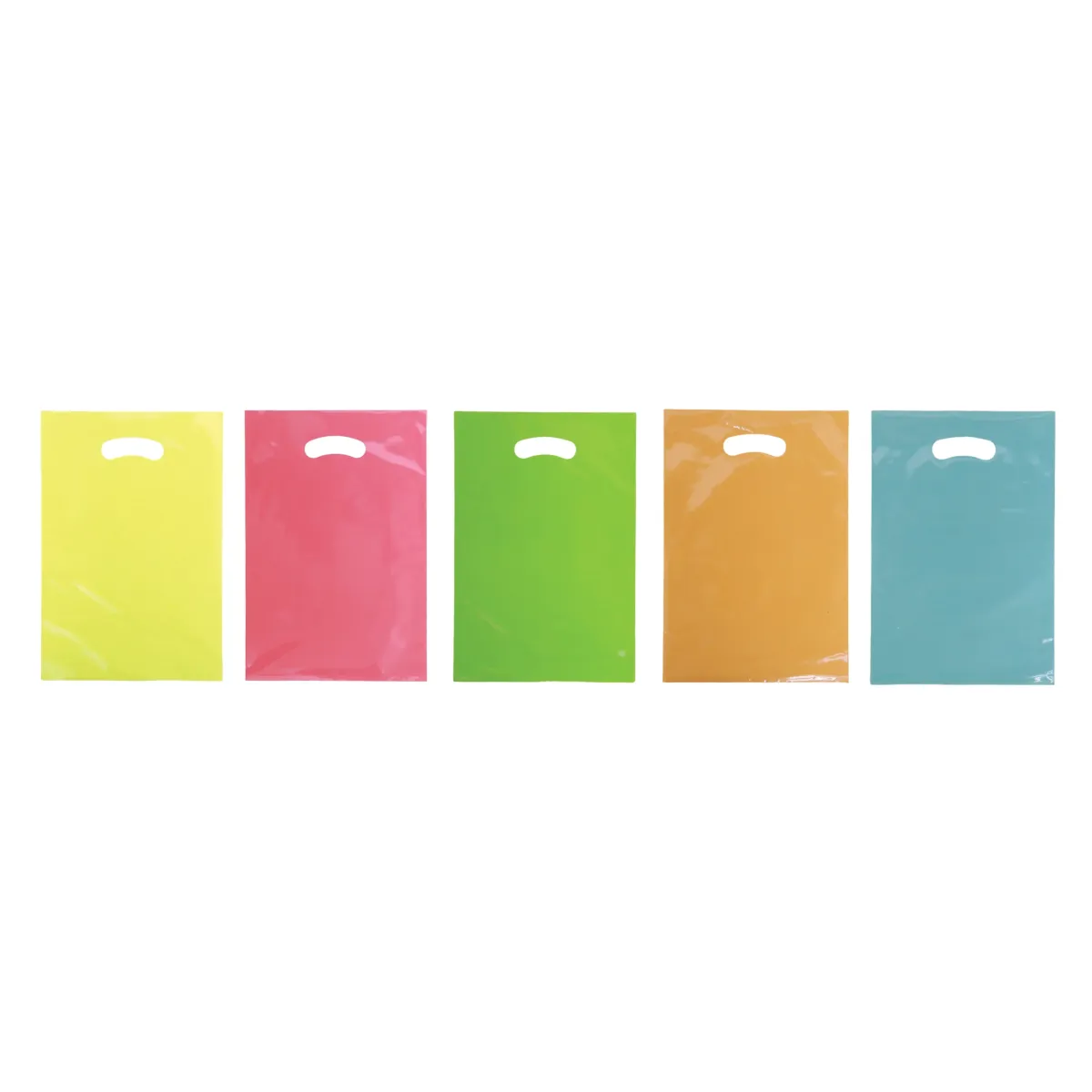 Pastel Plain Paper Bag Gift Packaging