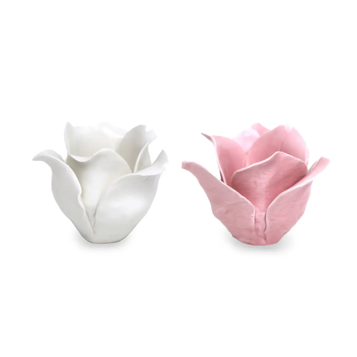 2 Layers Tulip Candle Holder
