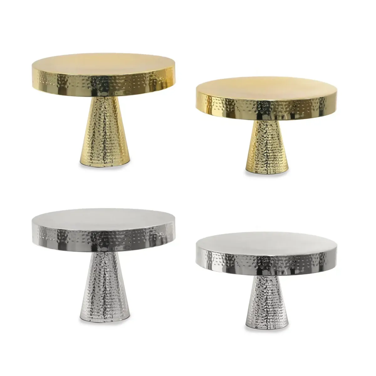 Hammered Cake Stand