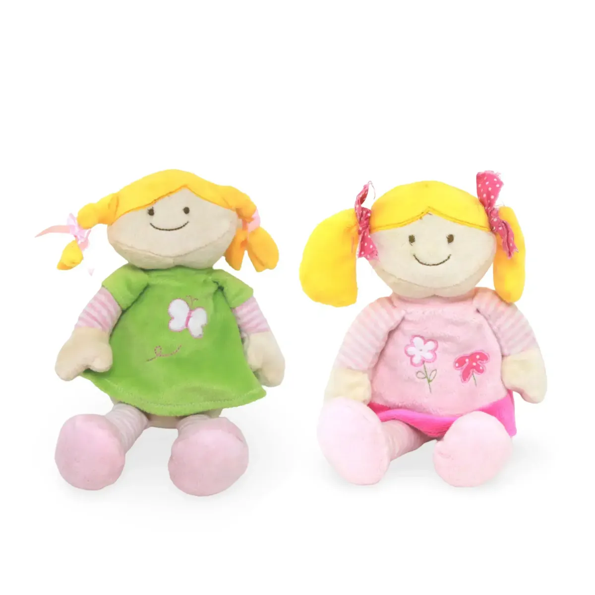 Spring Dress Girl Plush Toy
