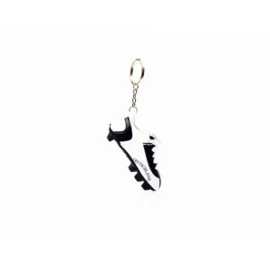 Charming Football Boot Key Chain with Gold Clasp for Sports Fans