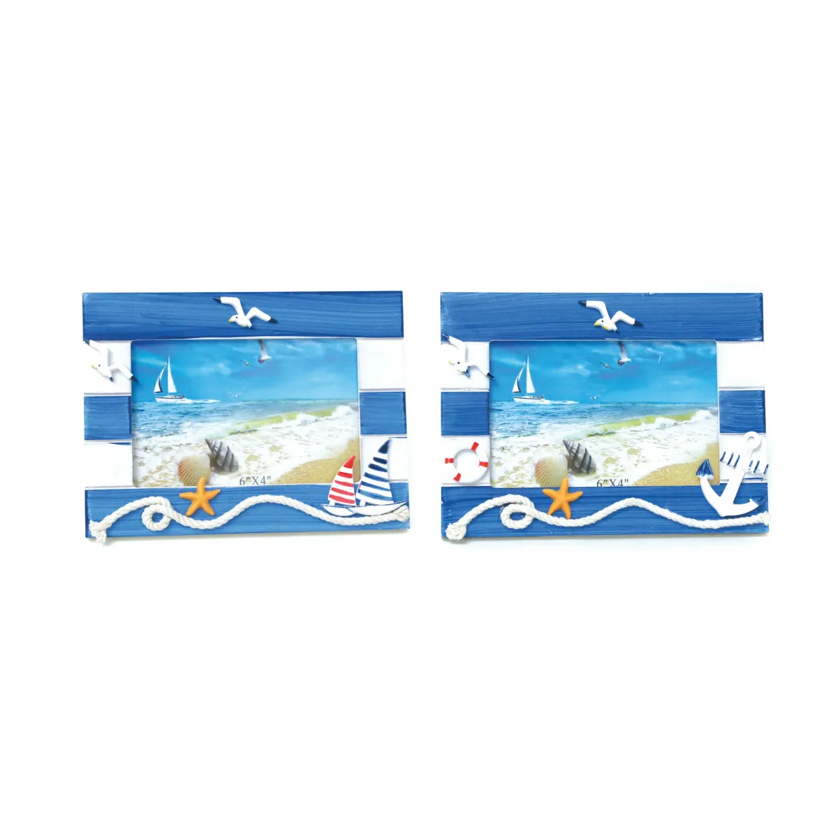 Wooden Sailing Photo Frame – Nautical Memory Keepsake