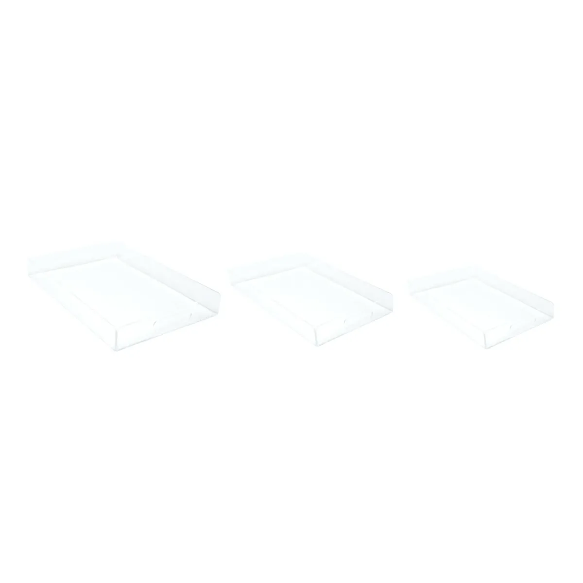 Clear Rectangle Acrylic Tray Decorative Display Tray