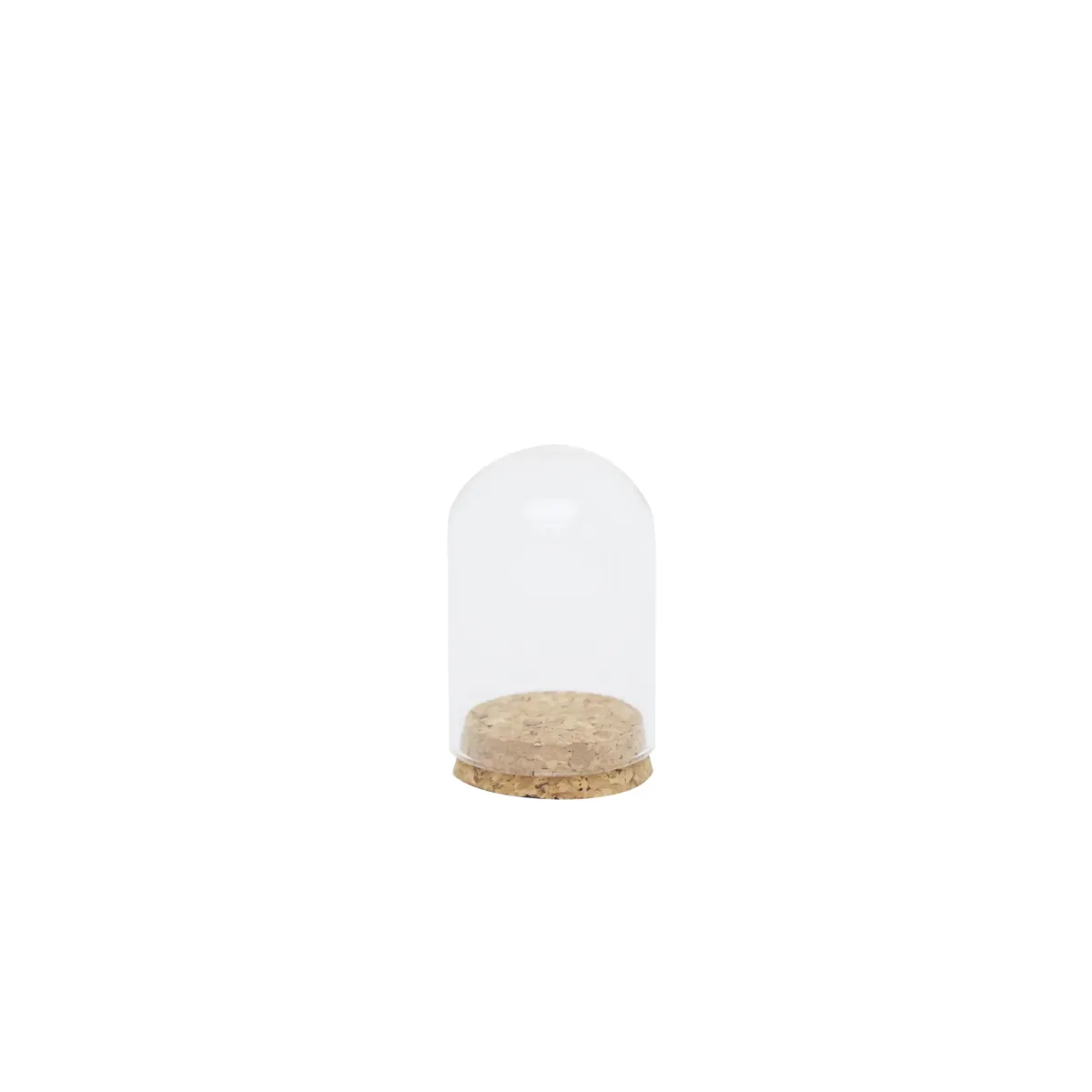 Cork Bottom Glass Container
