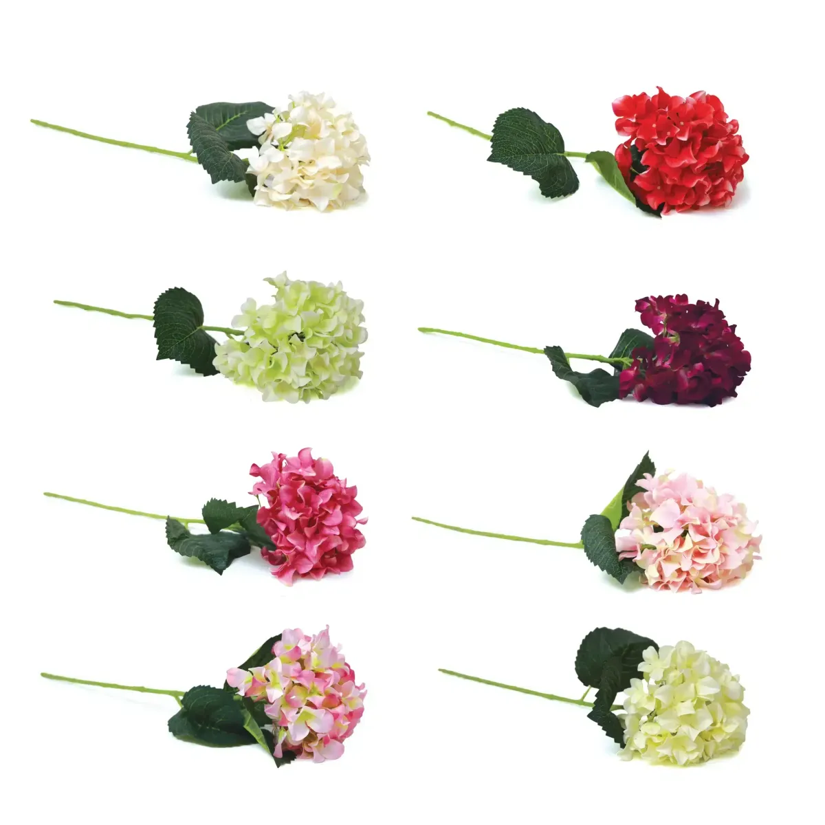 Large Artificial Hydrangea Branch – Floral Decor