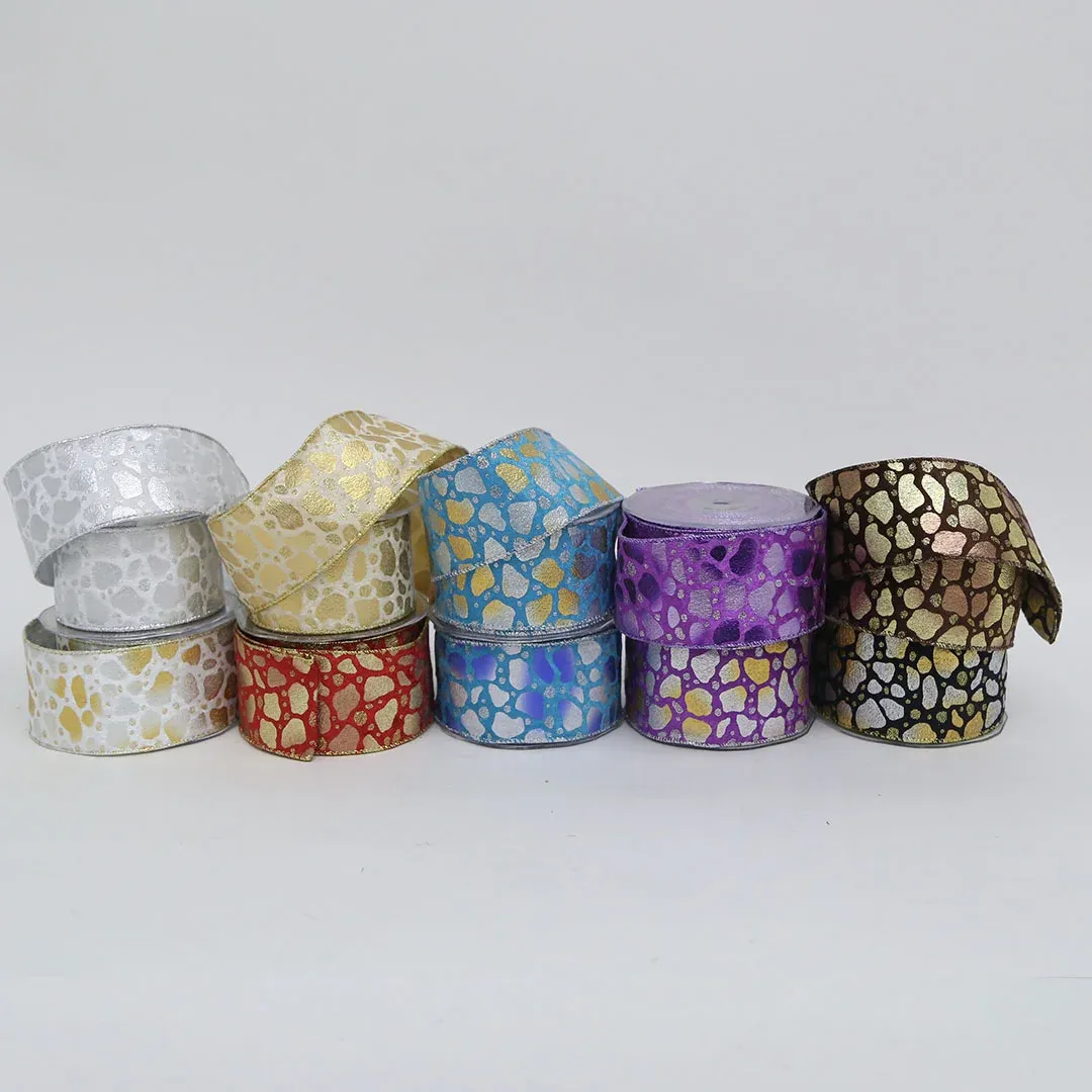 Cow Pattern Velvet Ribbon