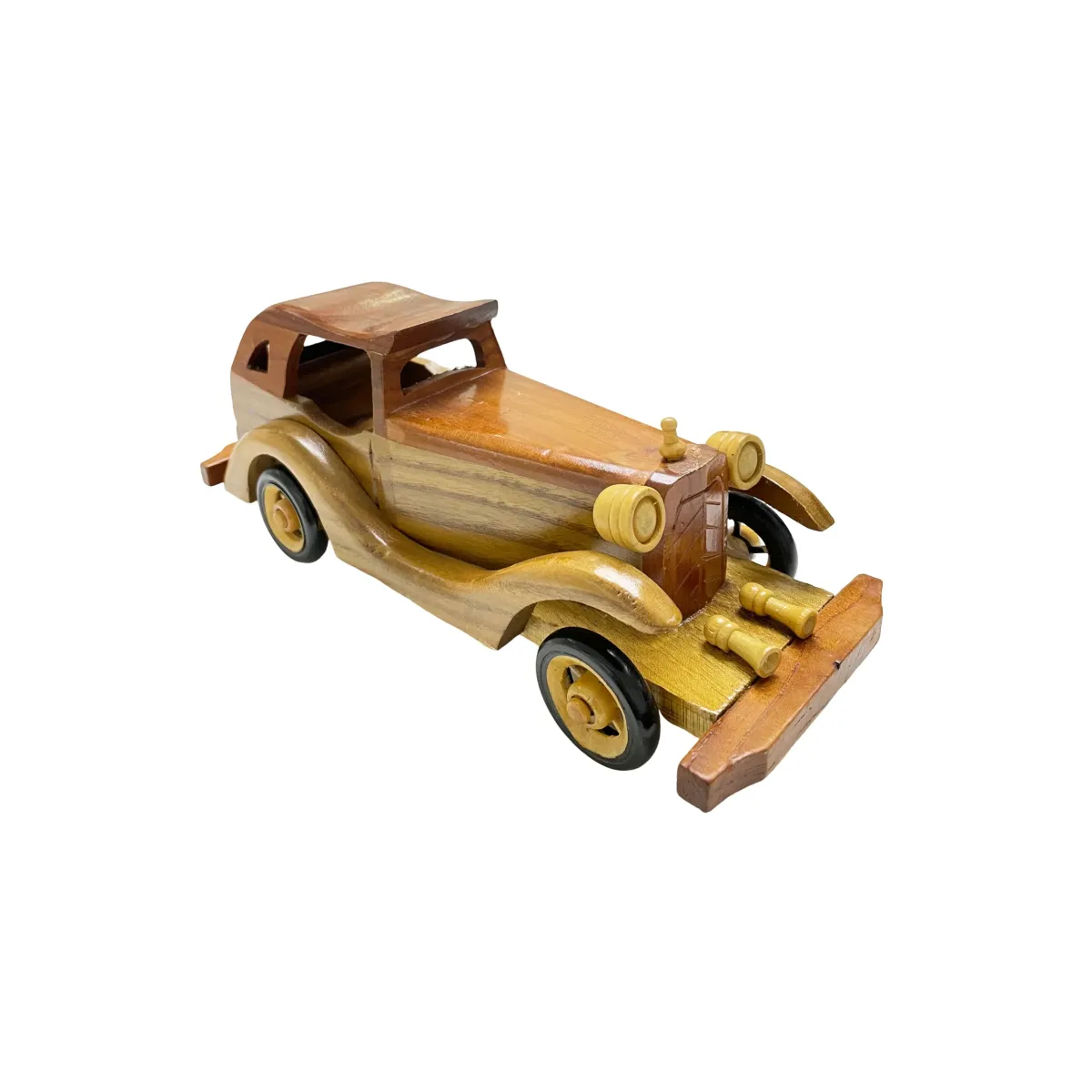 Wooden Standing Car