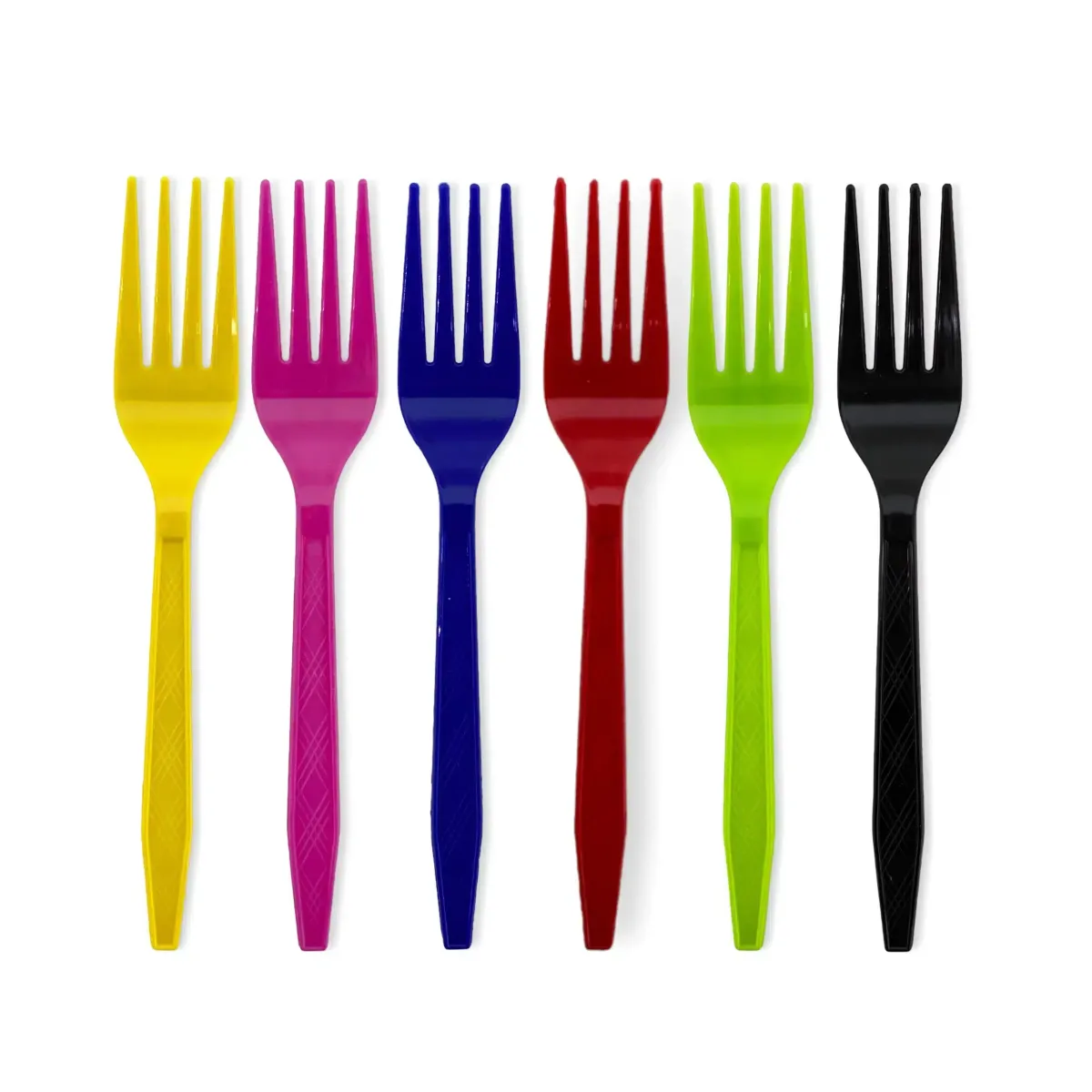 Colored Plastic Fork – Fun & Convenient Party Utensil
