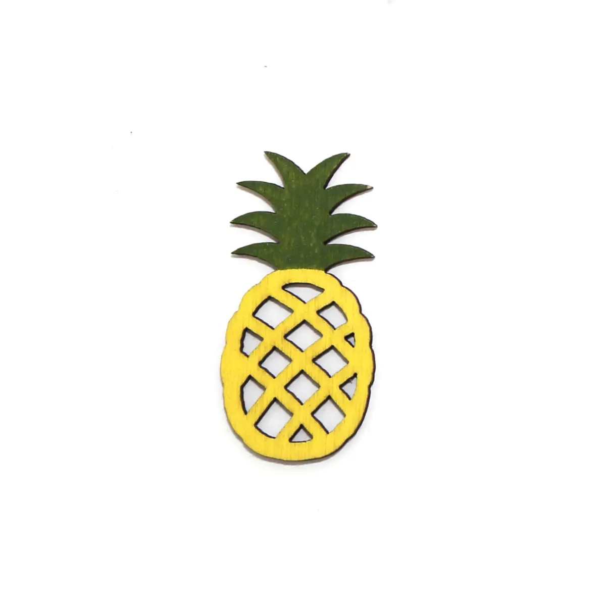 Wooden Pineapple Motif