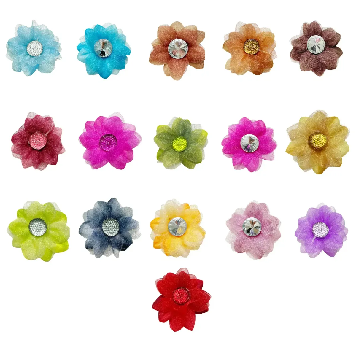 Organza Flower Motif