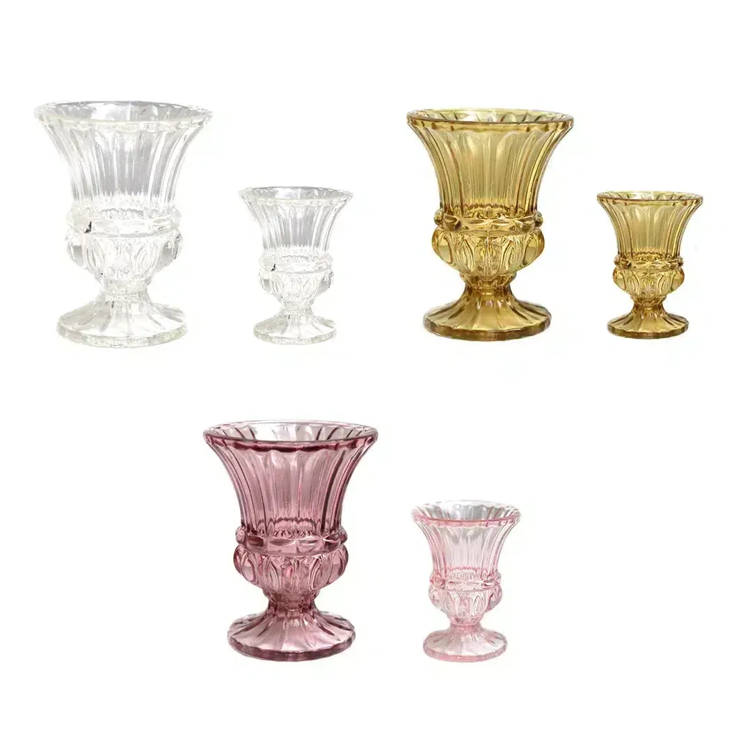 Colored Glass Vase Souvenir