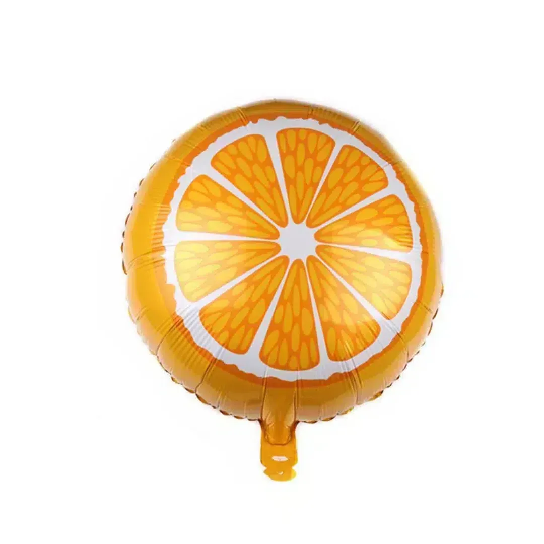 Orange Fruit Foil Balloon – Bring a Zest of Fun to Your Celebration!
