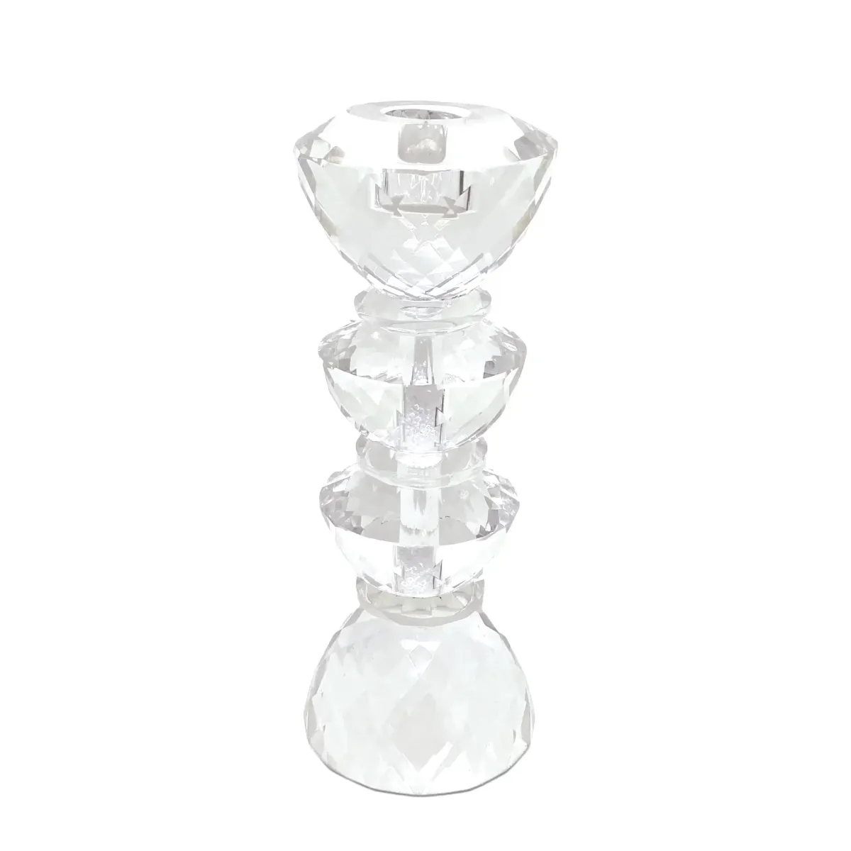Semi Sphere Crystal Candle Holder