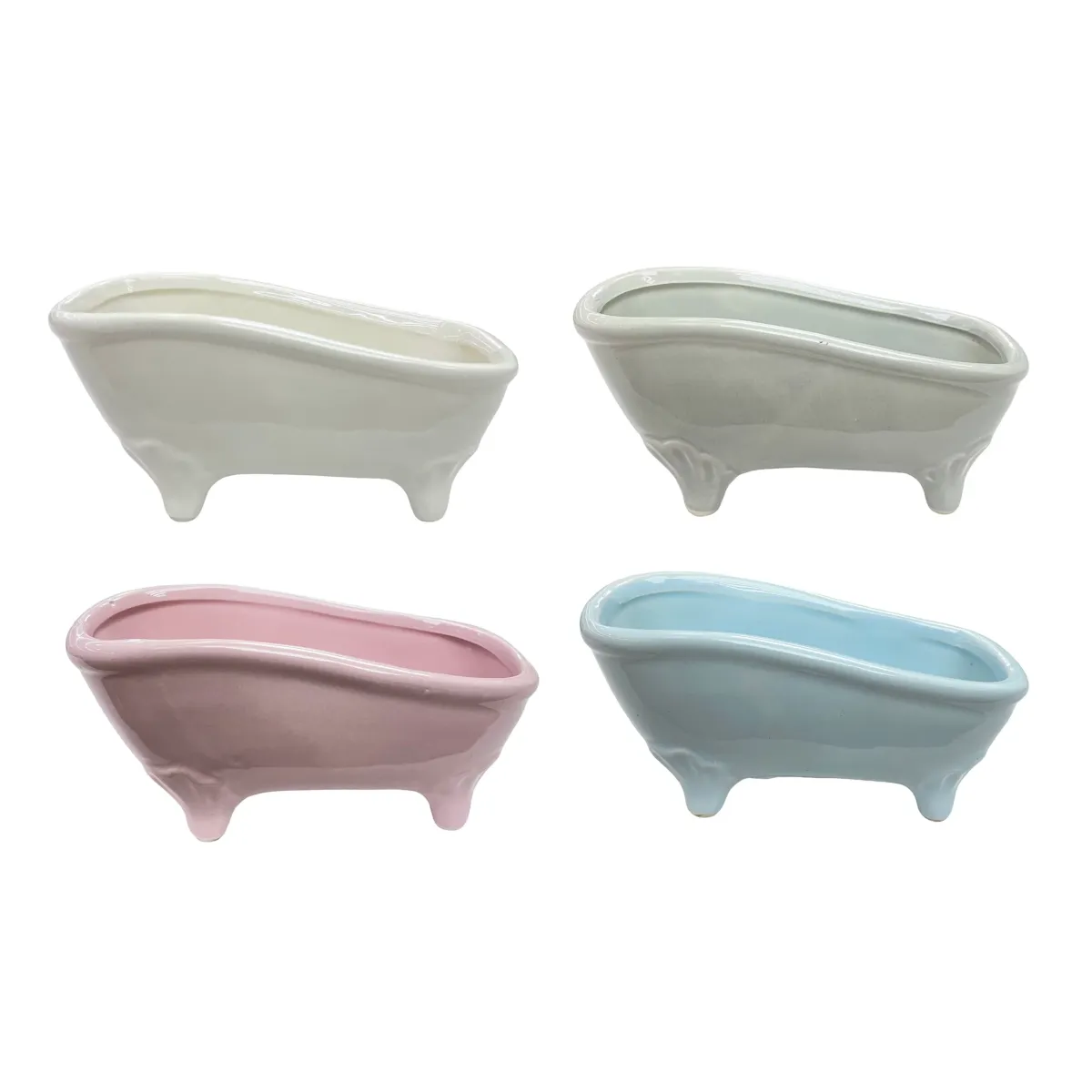 Mini Bathtub Porcelain Souvenir