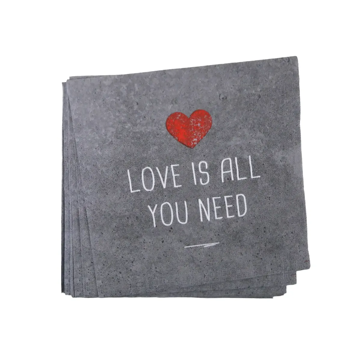 Love Message Napkin