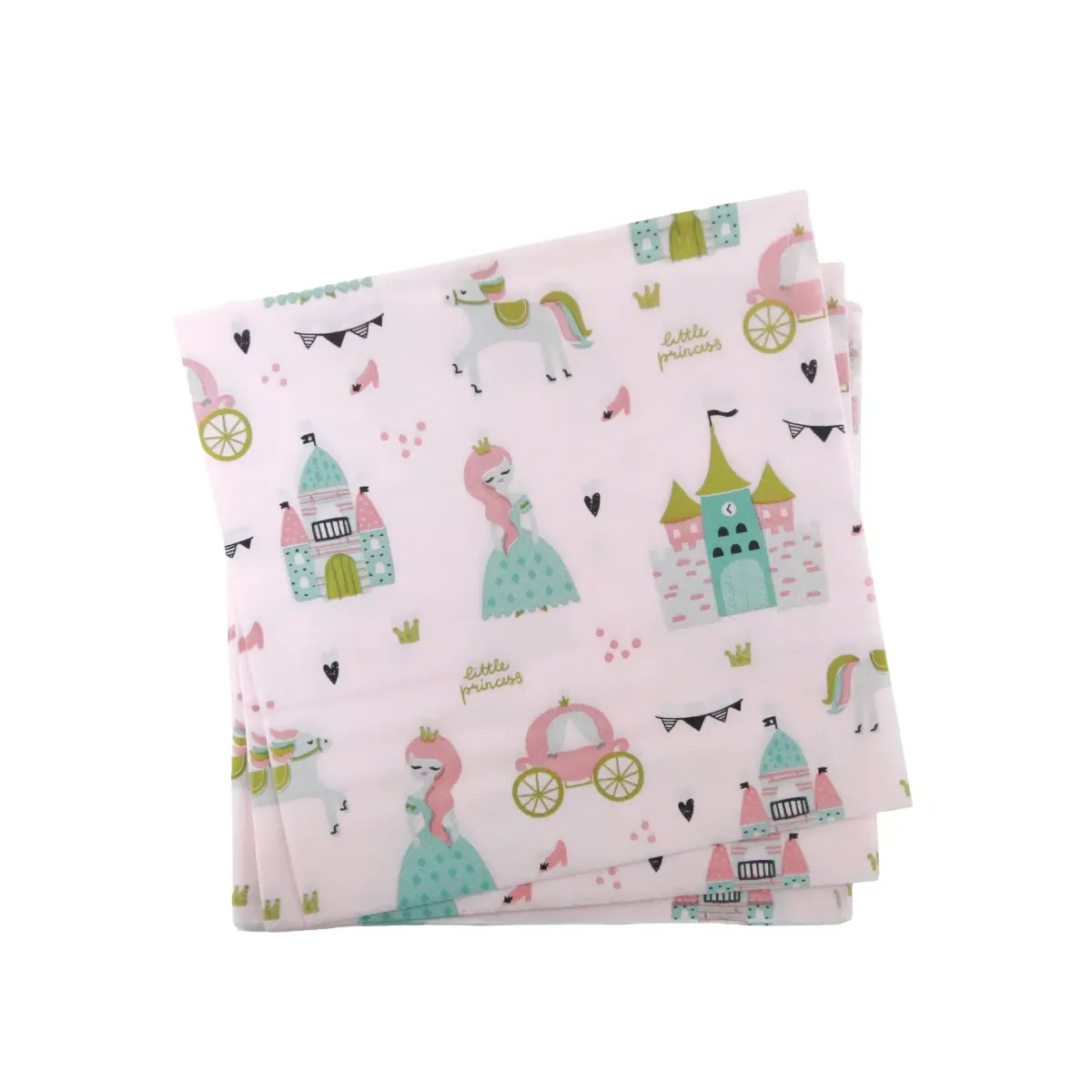 Princess Castle Party Napkins – Kids Birthday Napkins