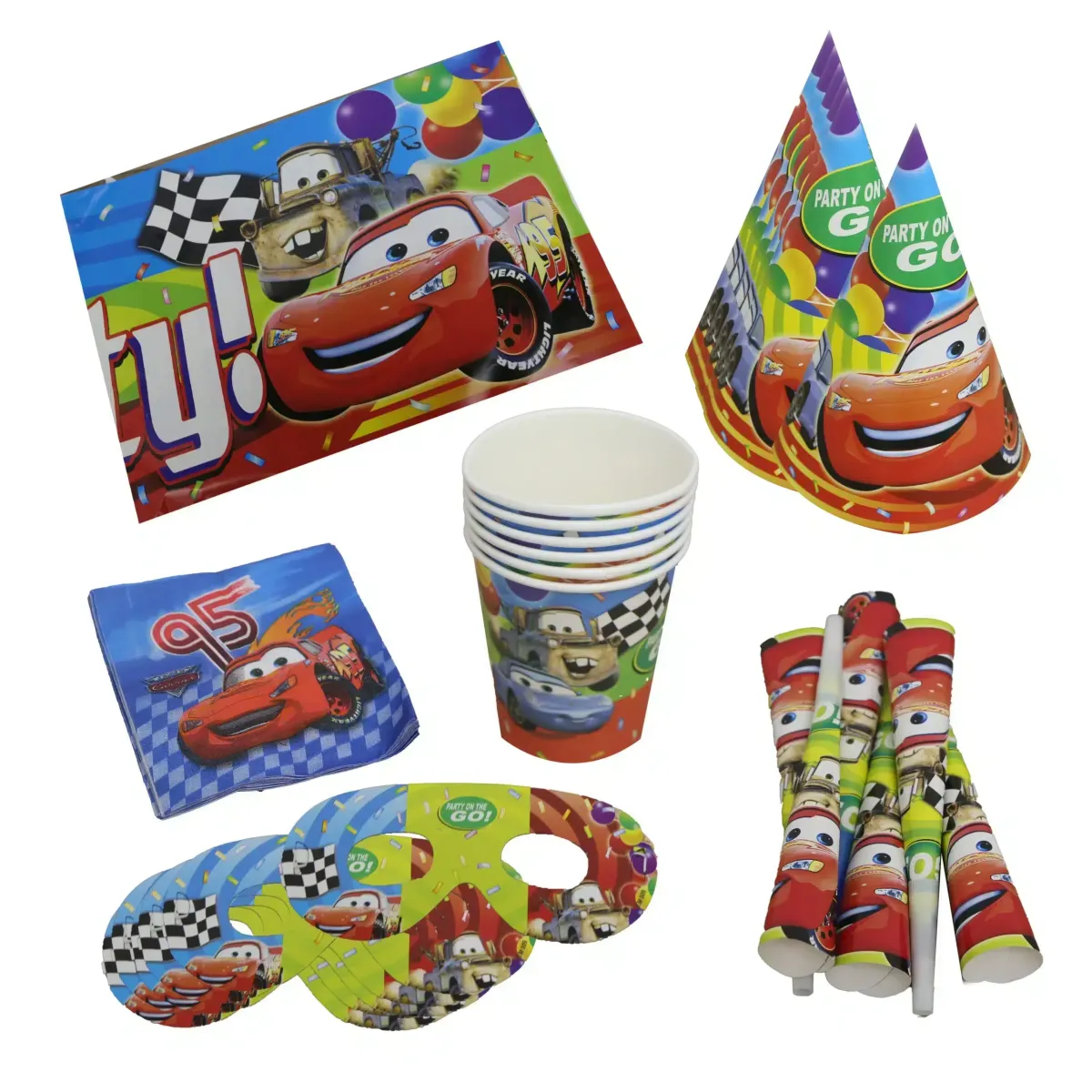 Cars Birthday Party Set – Race into Fun!