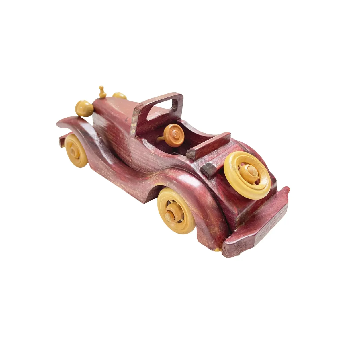 Wooden Standing Car