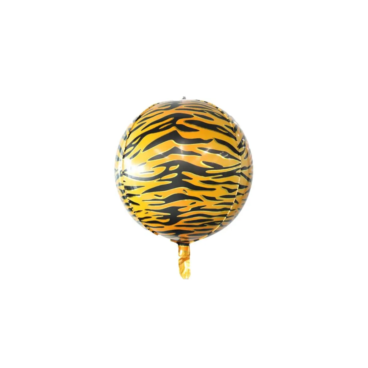 Tiger Print Foil Balloon – Roar into Celebration with Wild Style!