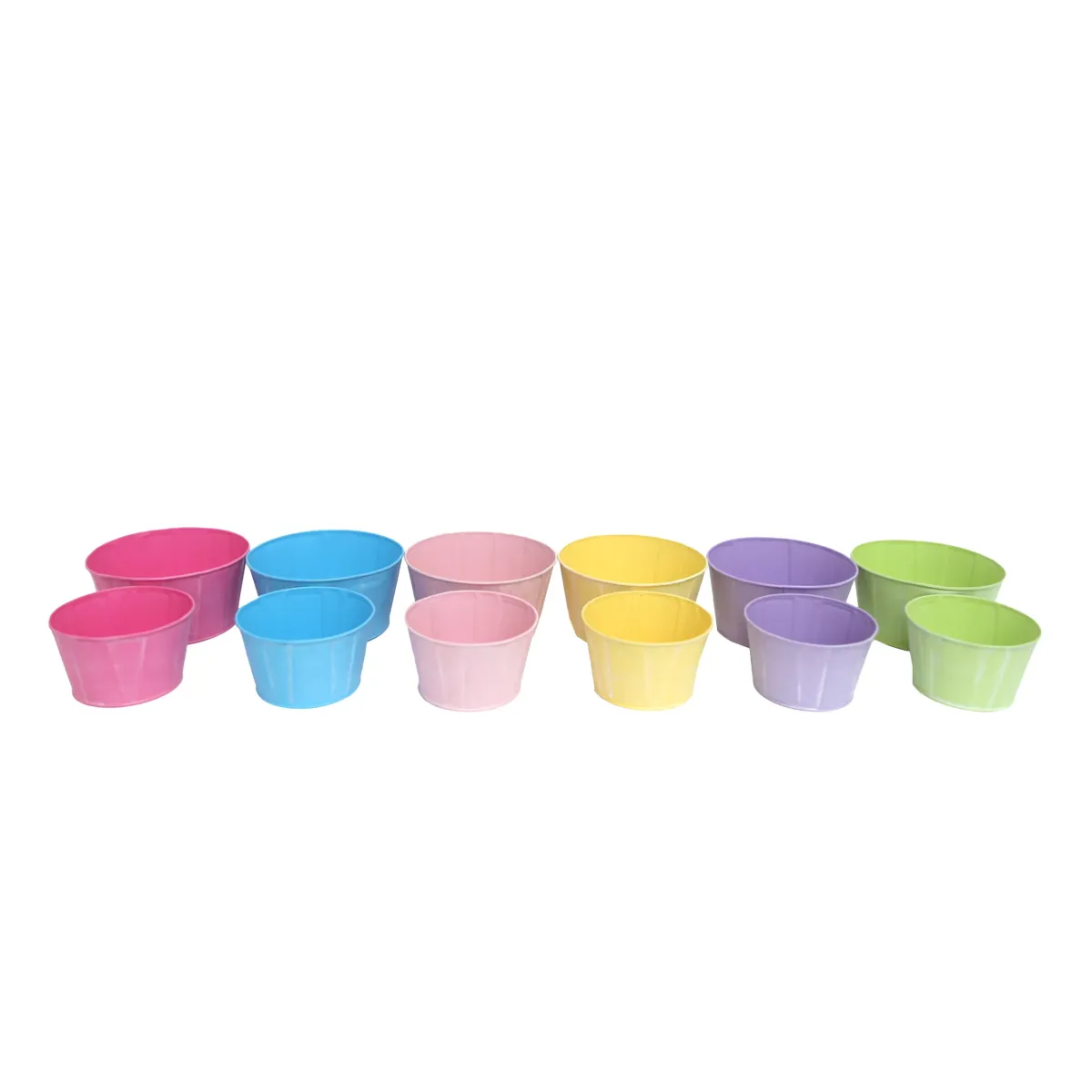 Colored Wide Bucket