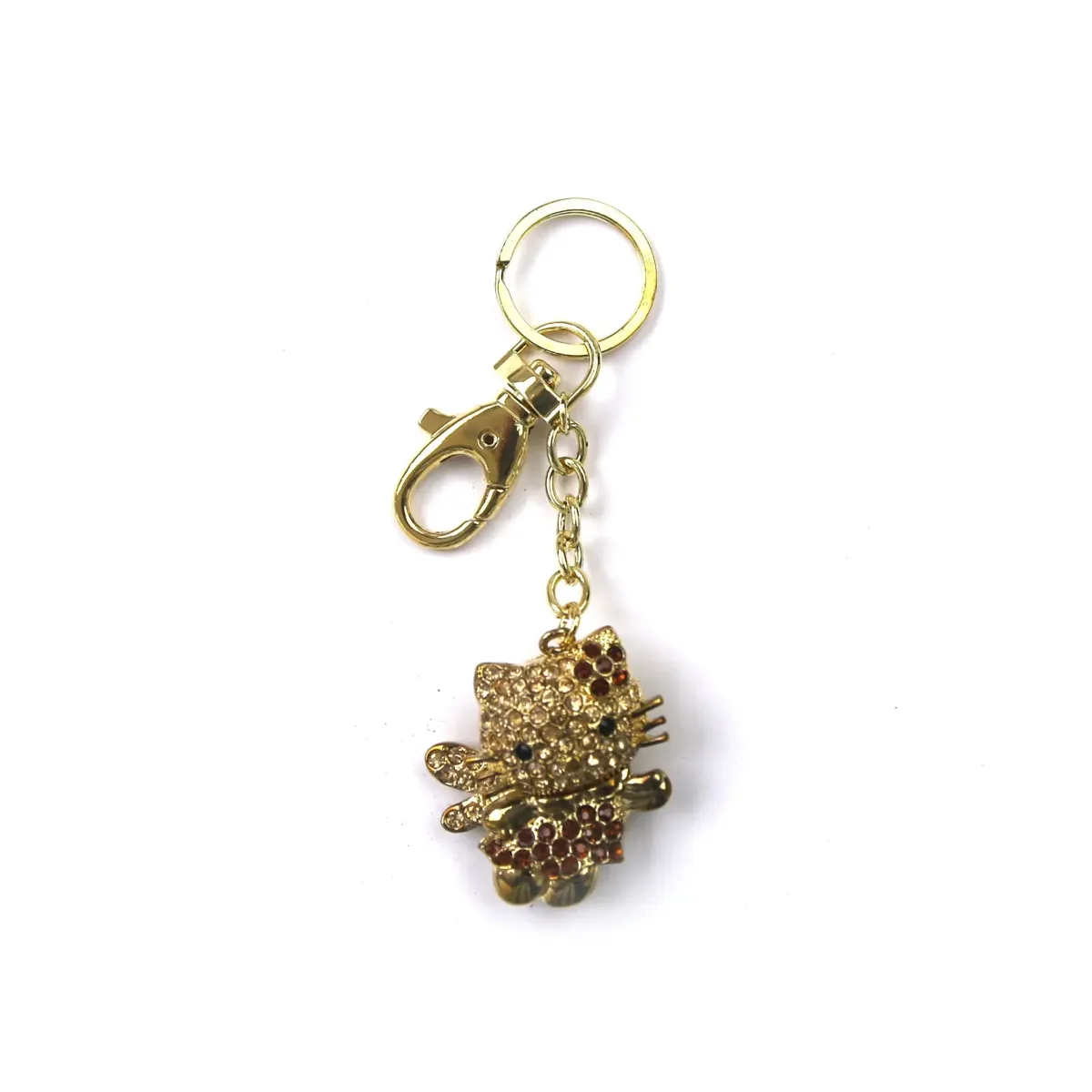 Strassed Hello Kitty  Key Chain for Elegant Style