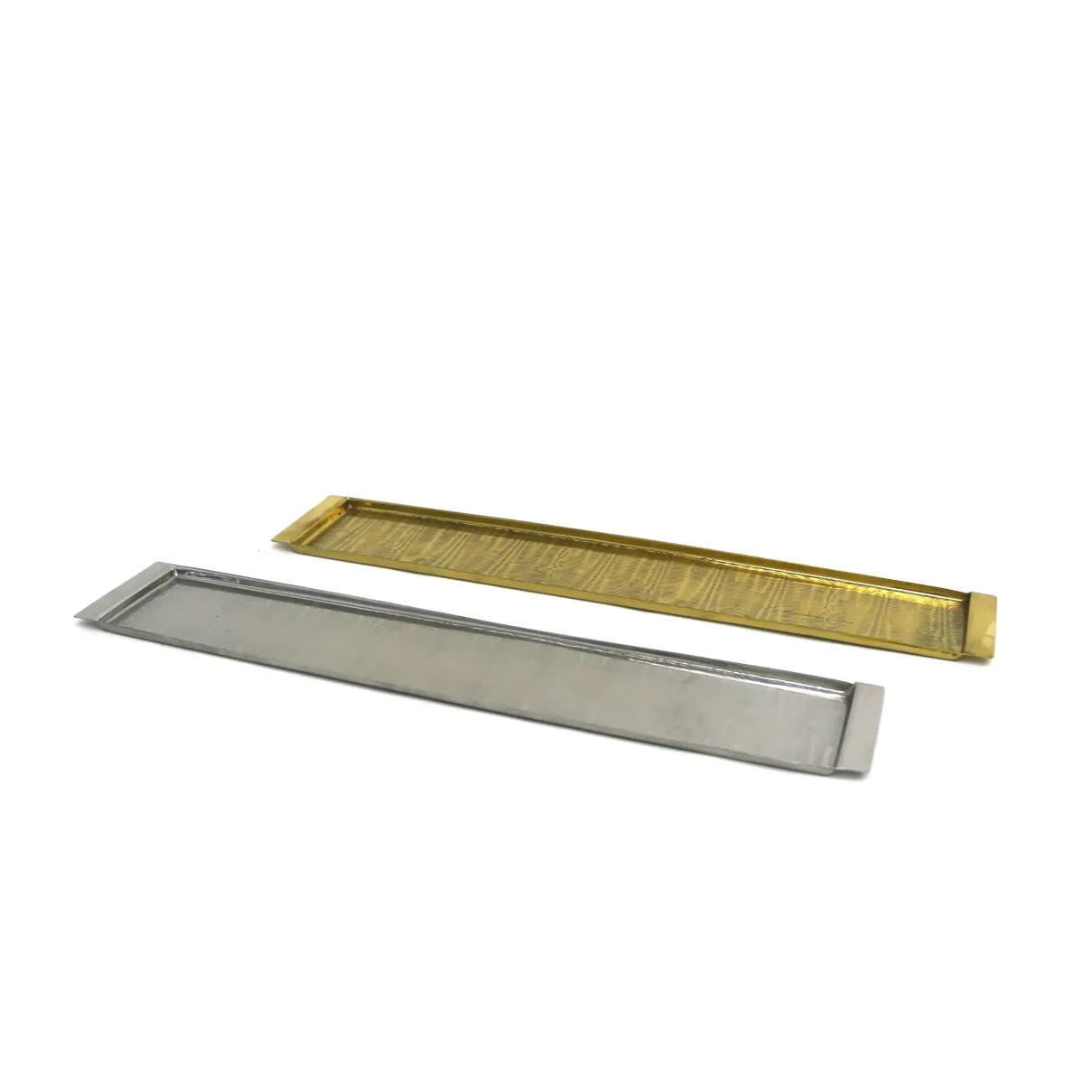 Long Lined Metal Tray