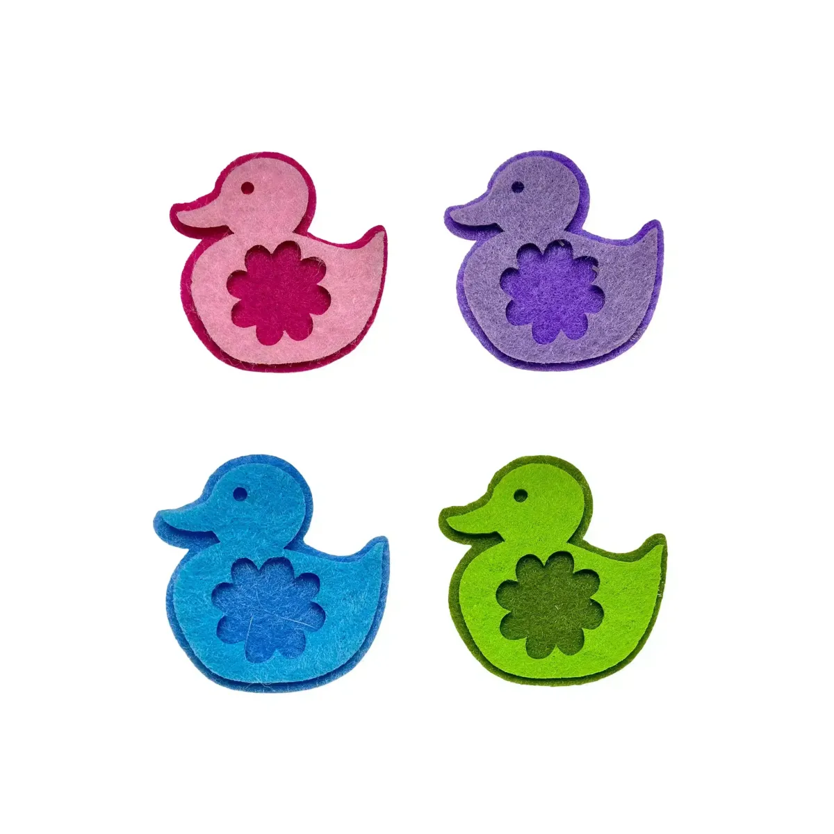 Duck Shape Felt Motif
