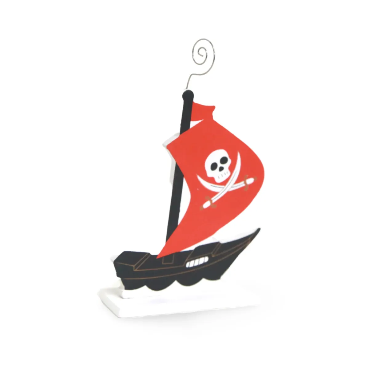 Pirate Ship Decorative Model – Nautical Wall Accent