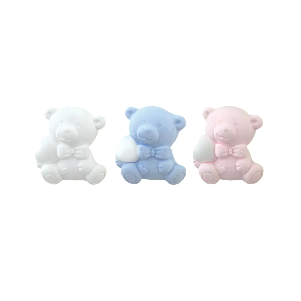 Heart Bear Resin Motif – Cute Decorative Home Decor