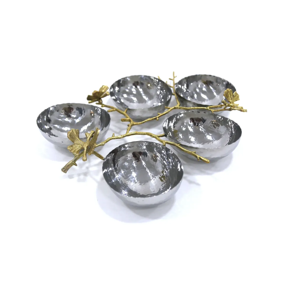 Butterfly Hammered Edge Decorative Bowl