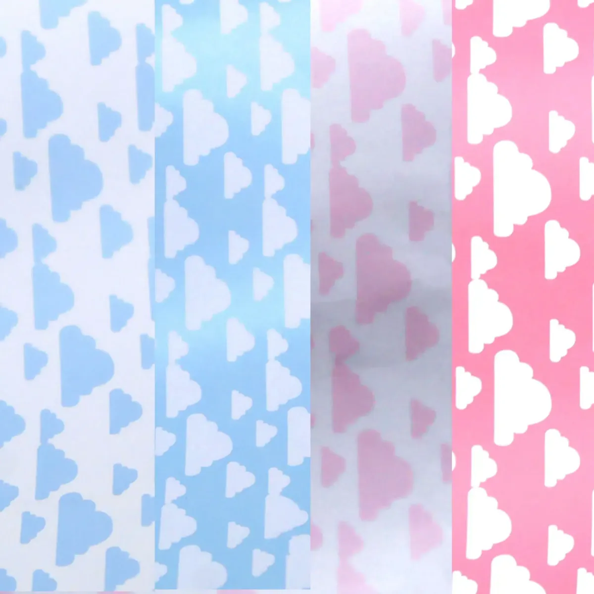 Cloud Design Wrapping Paper