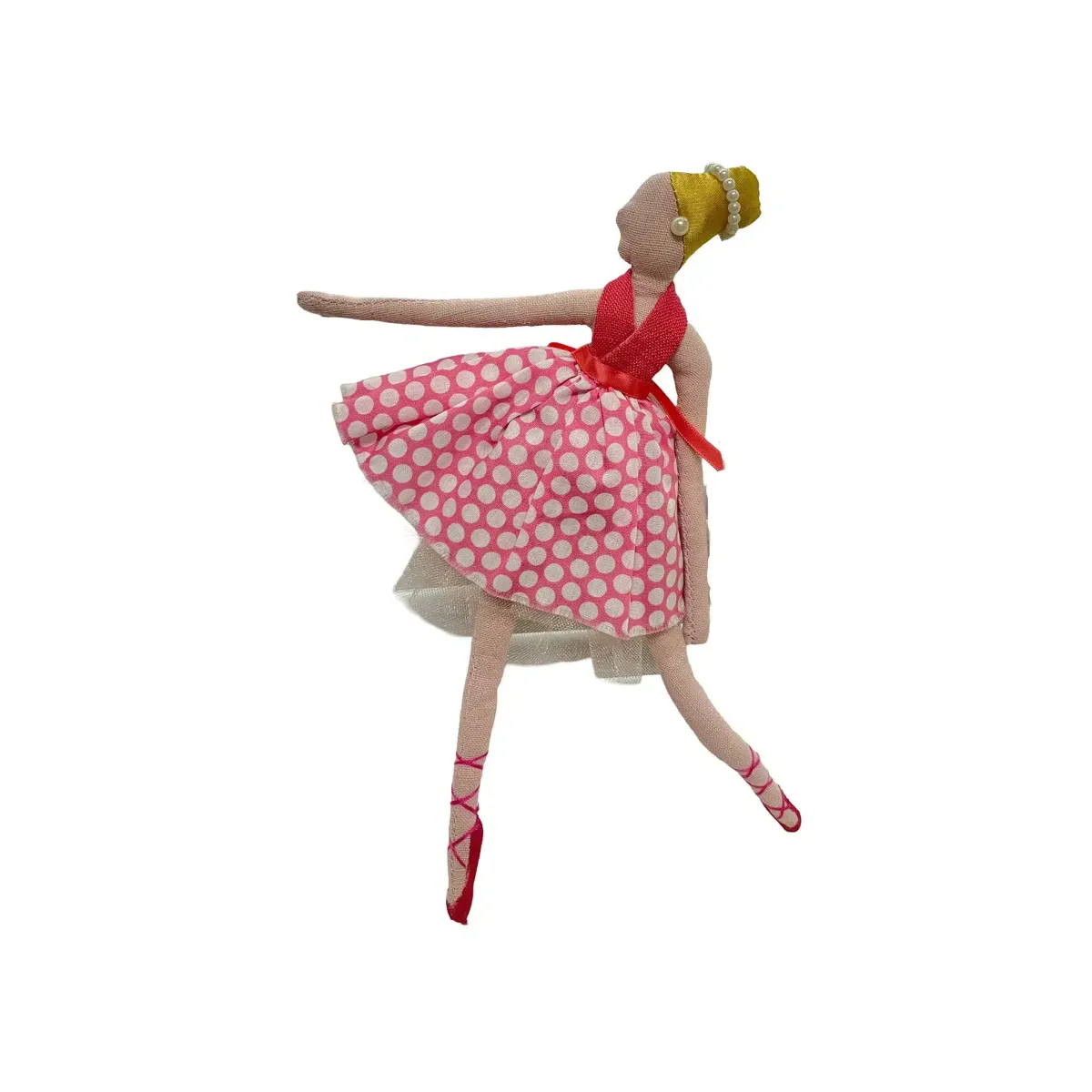 Hanging Pink Dancing Ballerina – Whimsical Charm for Any Space!
