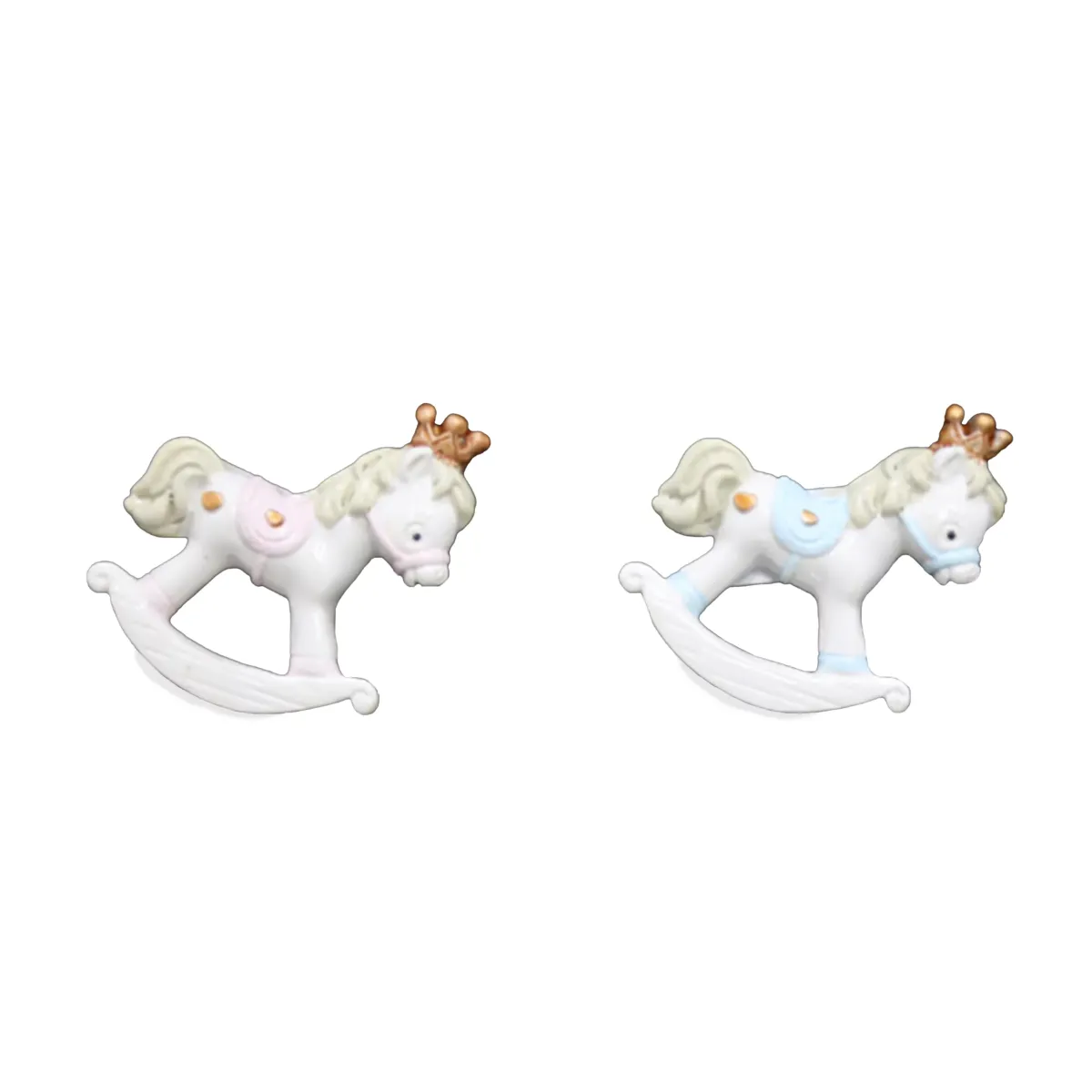 Crowned Rocking Horse Souvenir