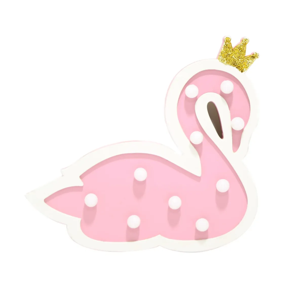 Pink Wooden Swan Battery