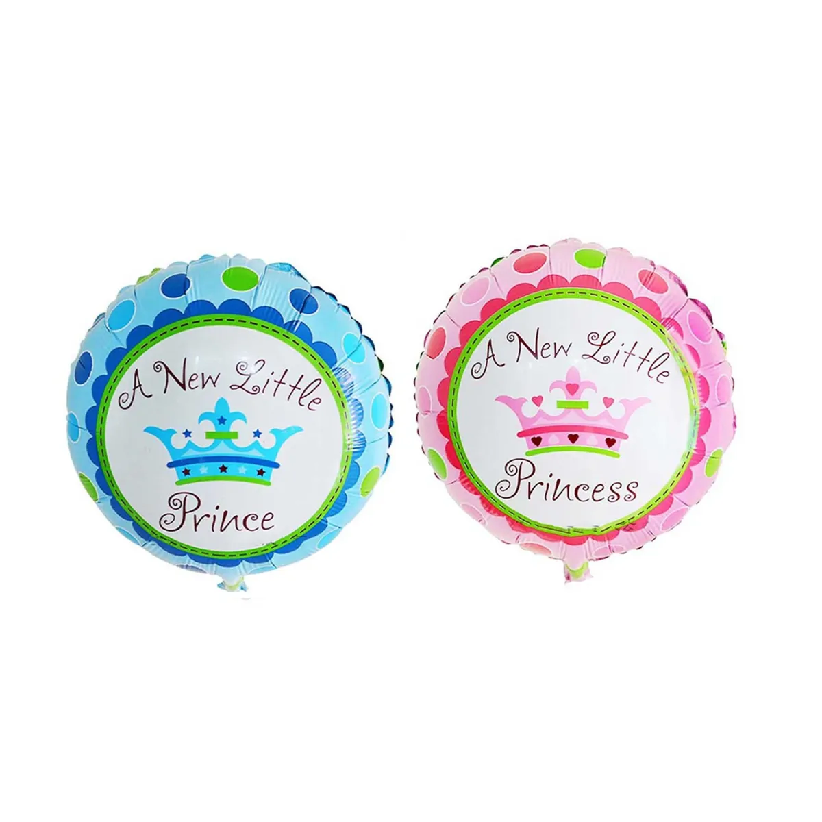 “A New Little” Round Foil Balloon – Welcome Your Precious Arrival!
