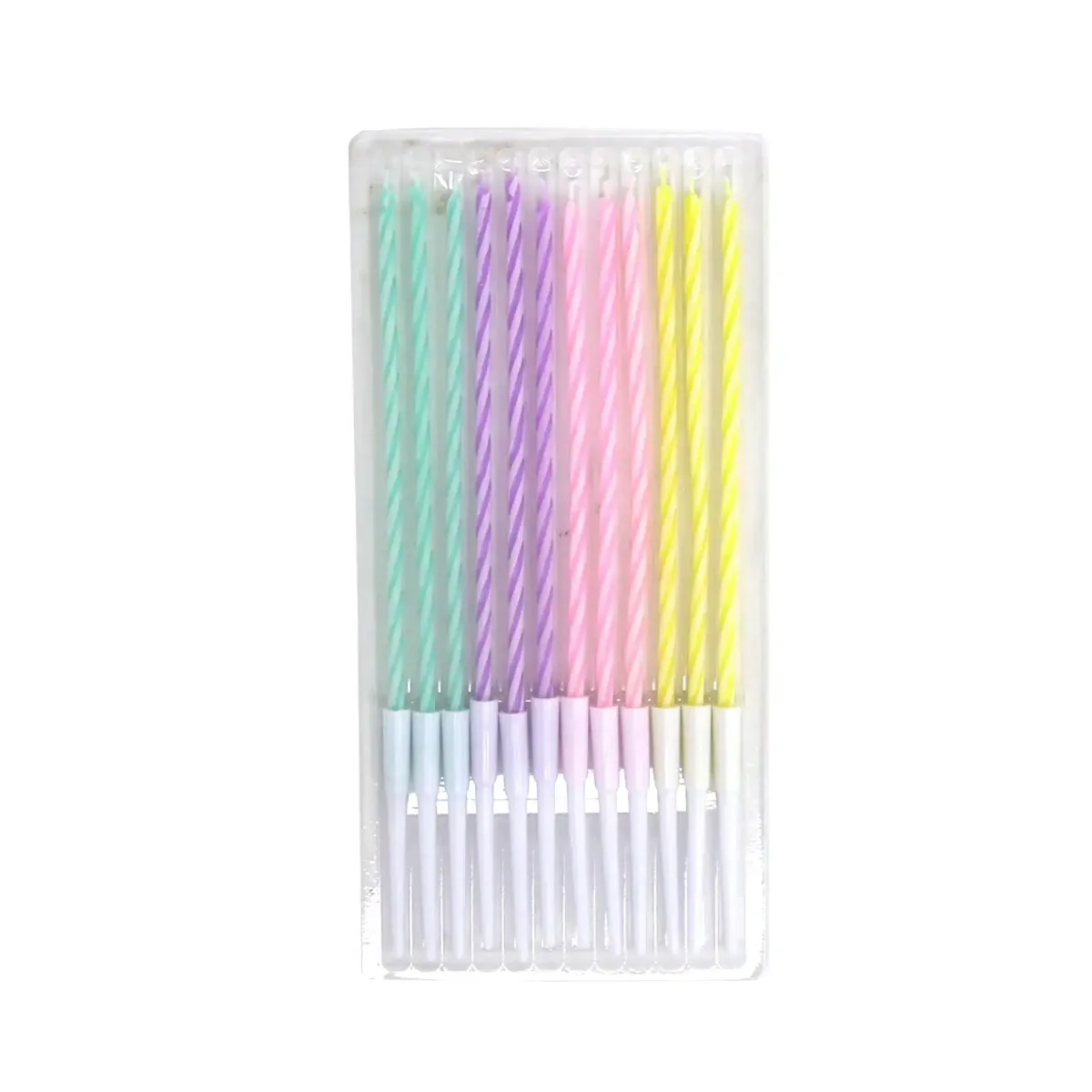 Pastel Colored Candles – Gentle & Charming Celebration Glow
