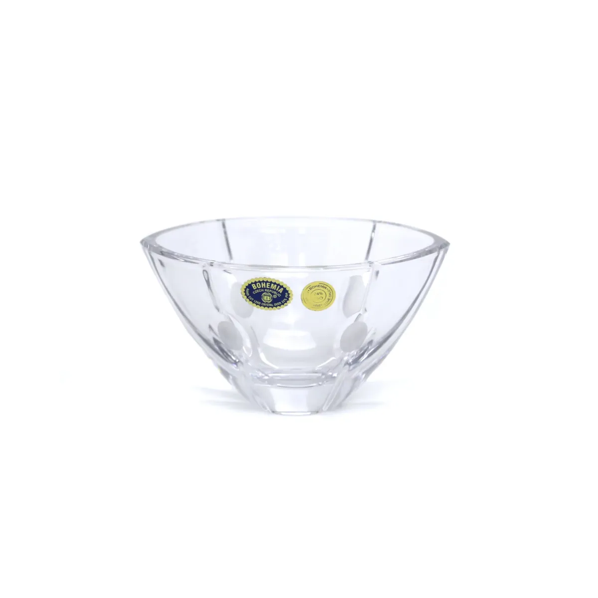 Bohemia White Crystal Serving Bowl