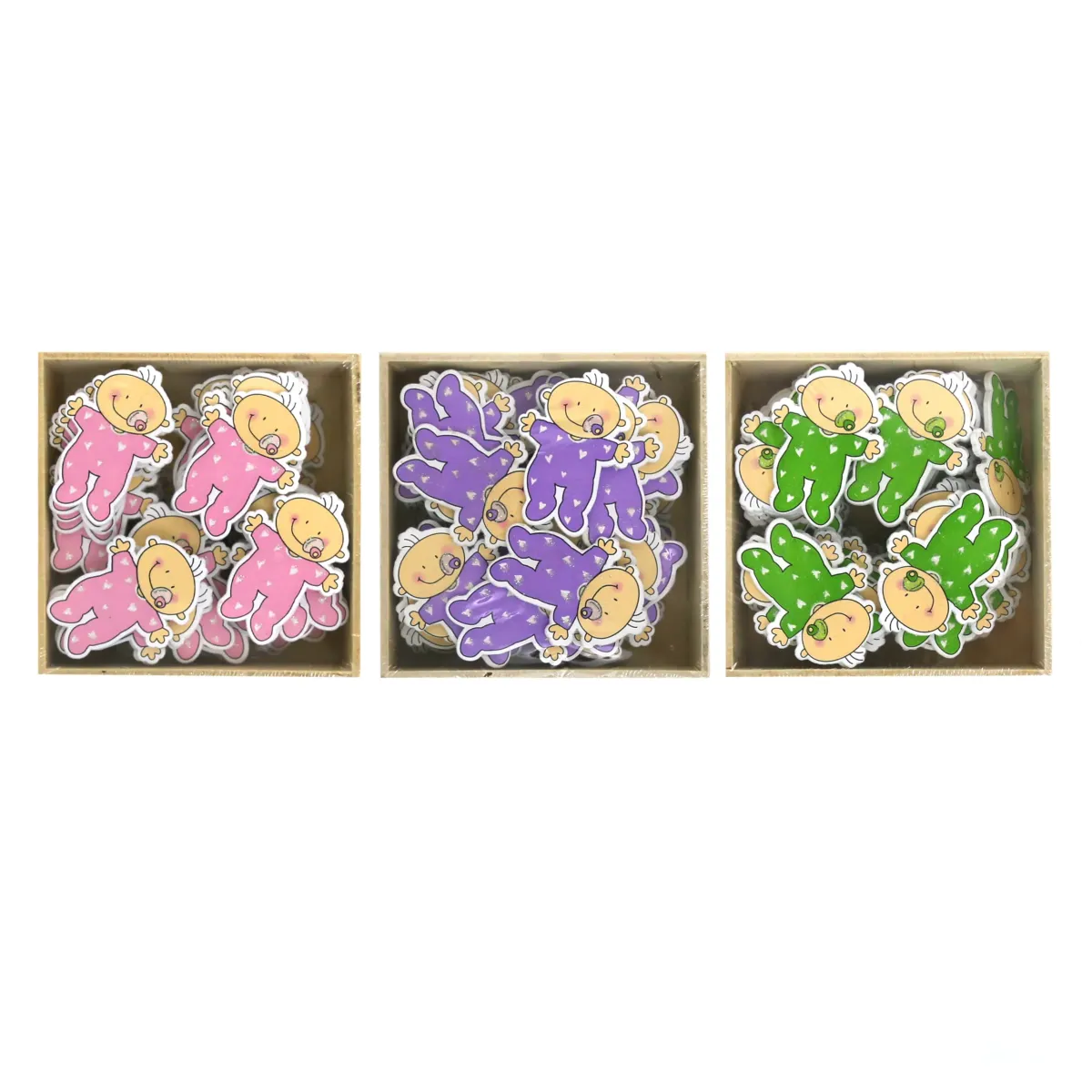 Open Hands Baby Wooden Motif