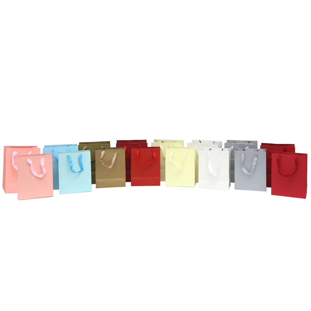 Grosgrain Handle Carton Gift Bag