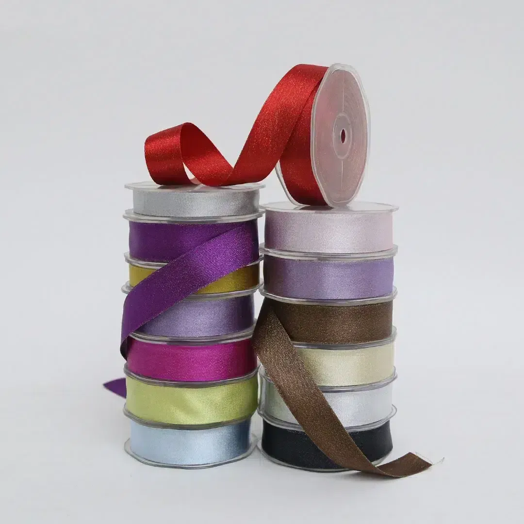 Glittered Satin Ribbon