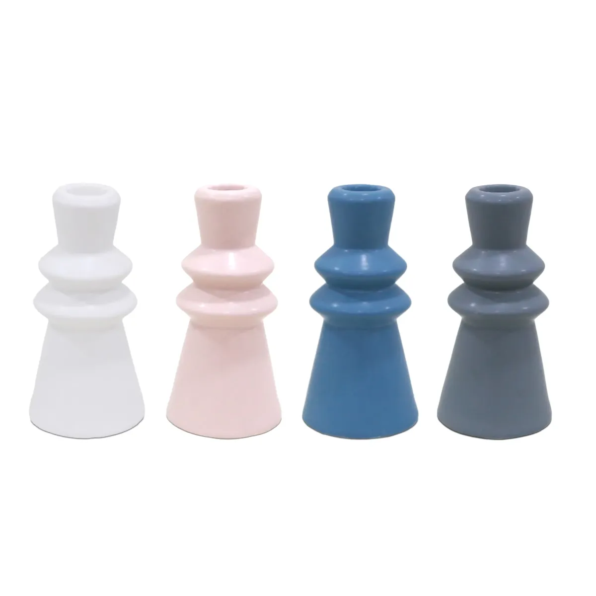 Pillar Porcelain Candle Holder