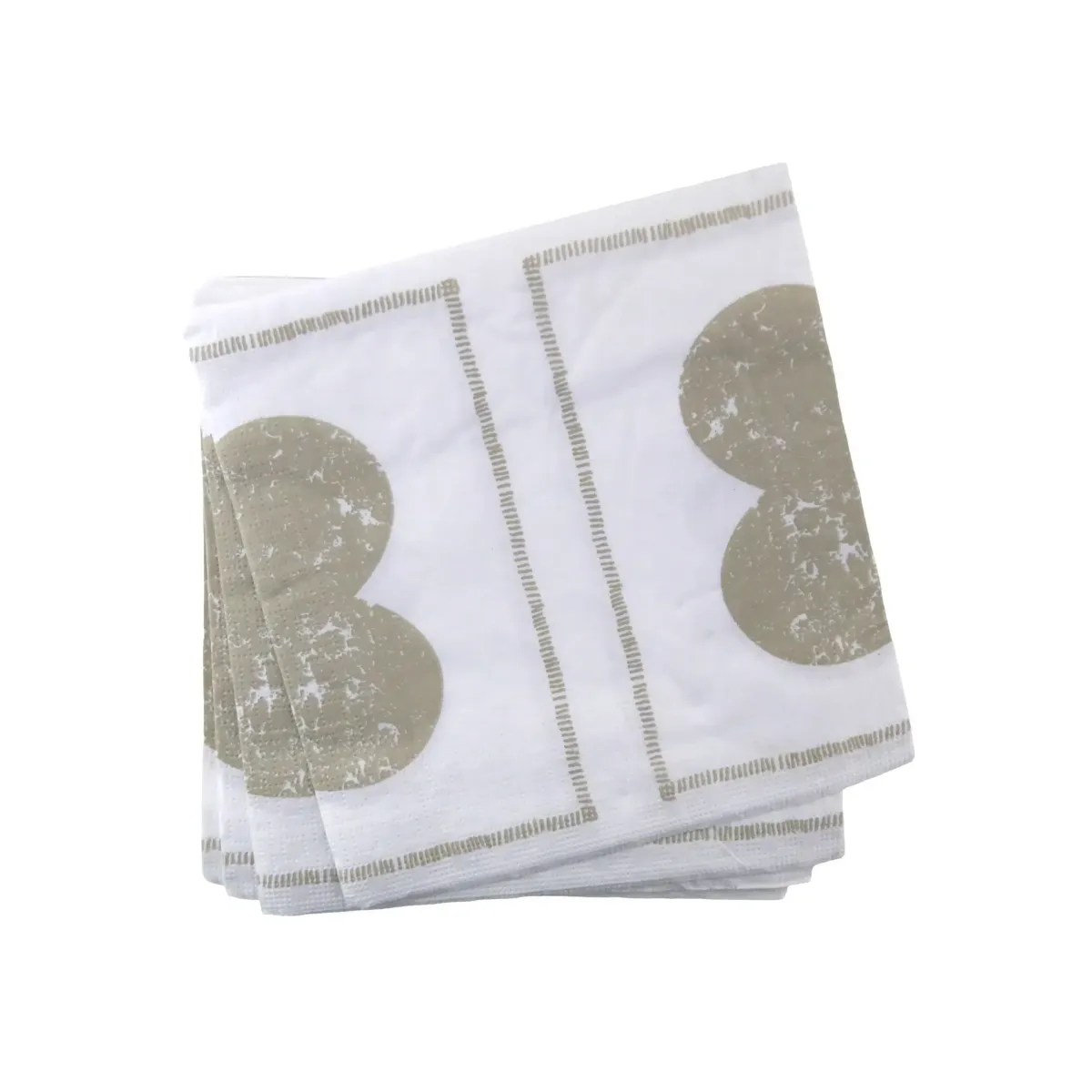 Minimalist Neutral Shapes Napkin