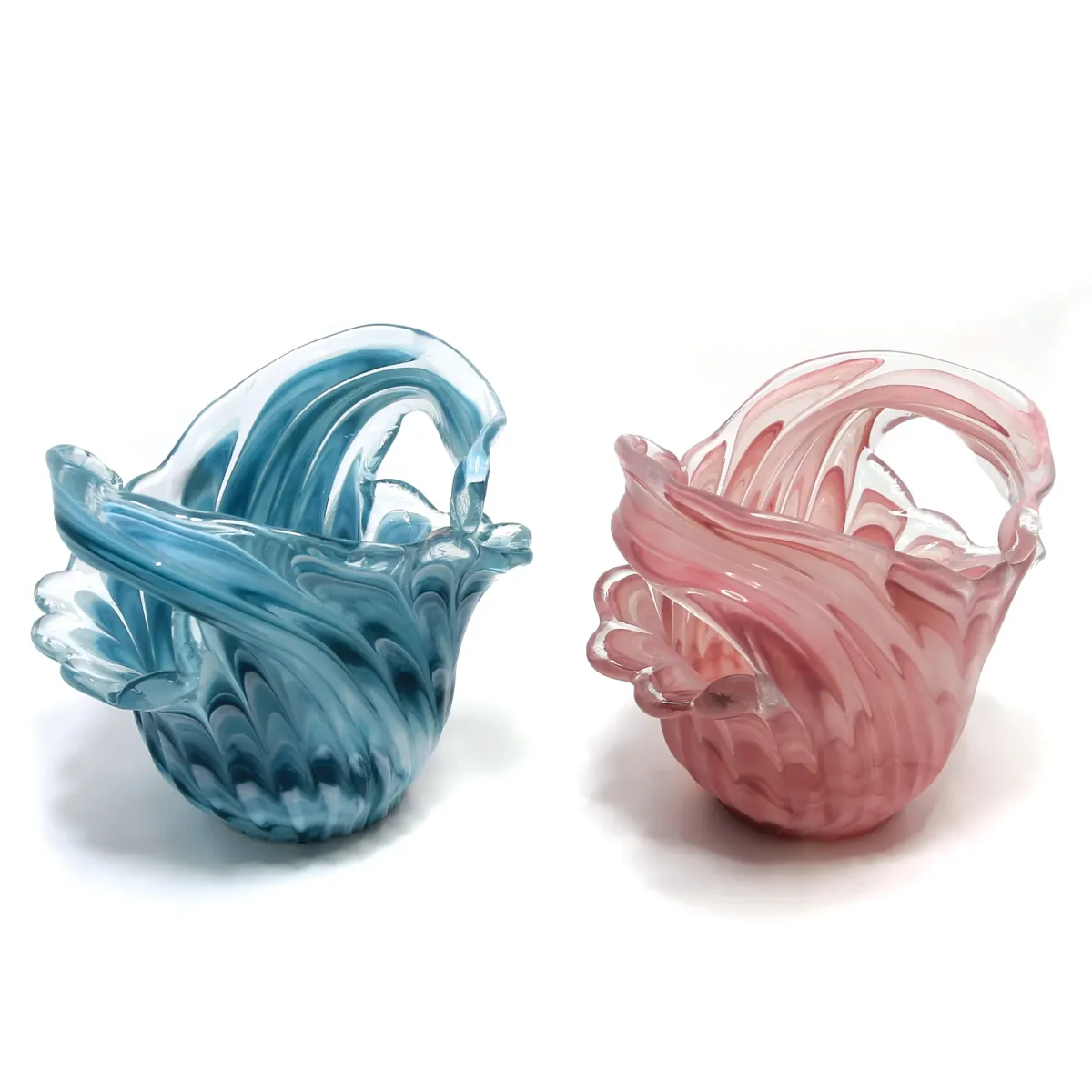 Abbraccio Chrome Vase