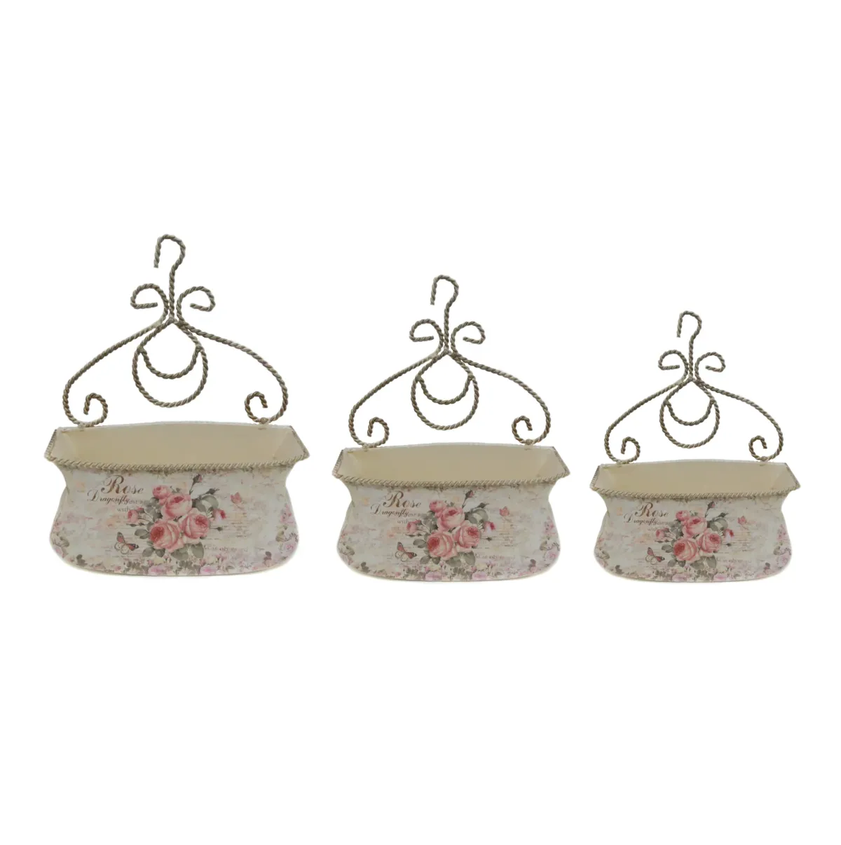 Hanging Countryside Plant Pot Set
