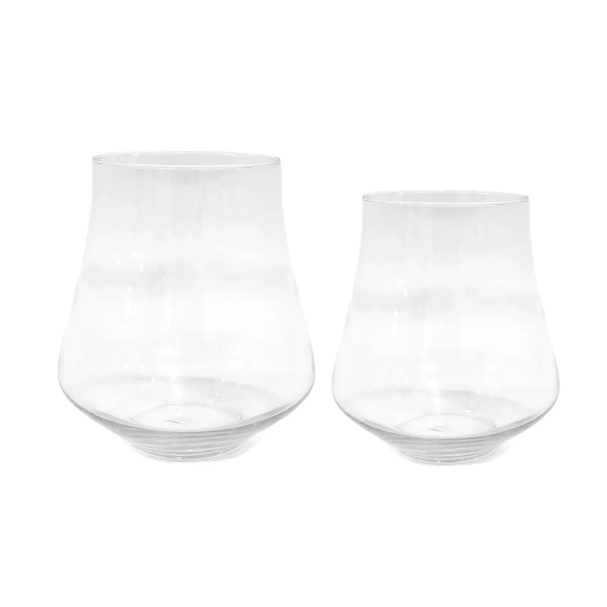 Clear Decorative Glass Vase