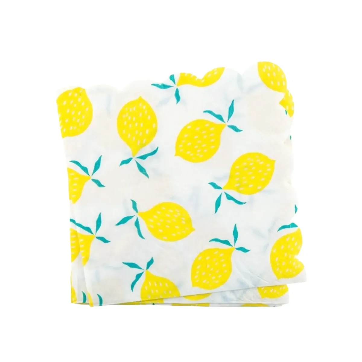 Lemon Napkins for Summer Parties and Table Décor